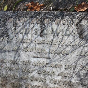 DAVIDS Louis 1924-1938