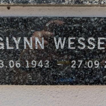 WESSELS Glynn 1943-2010