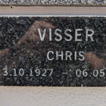 VISSER Chris 1927-2012