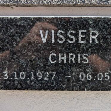 VISSER Chris 1927-2012