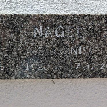 NAGEL A.B. 1920-2012