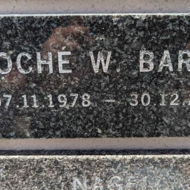 BARNES Roche W. 1978-2010