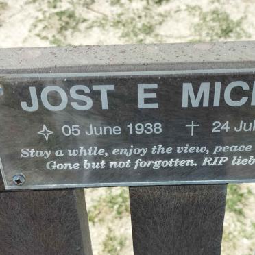MICHEL Jost E. 1938-2020