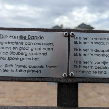 BRUWER Reitz :: BRUWER Queenie :: BRUWER Sita :: BOTHA Gerrie nee MEYER