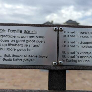 BRUWER Reitz :: BRUWER Queenie :: BRUWER Sita :: BOTHA Gerrie nee MEYER