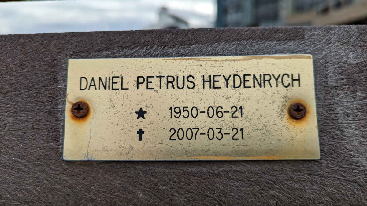 HEYDENRYCH Daniel Petrus 1950-2007