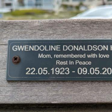 HONEY Gwendoline Donaldson 1923-2016
