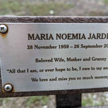 JARDIM Maria Noemia 1959-2022
