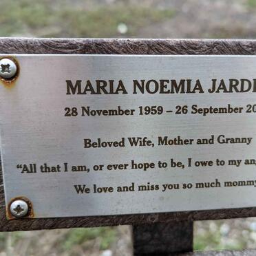 JARDIM Maria Noemia 1959-2022