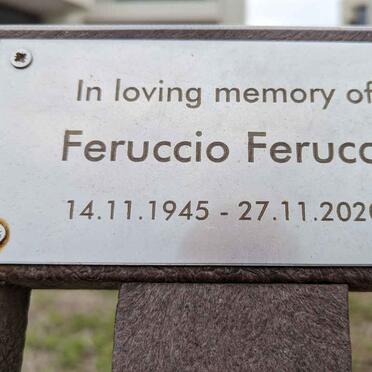 FERUCCI Feruccio 1945-2020