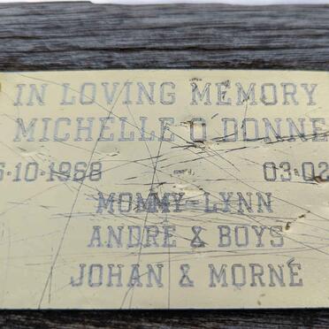 O'DONNELL Michelle 1968-2010