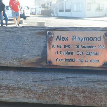 RAYMOND Alex 1940-2018