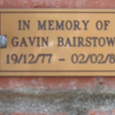 BAIRSTO Gavin 1977-1984