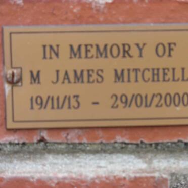 MITCHELL M. James 1913-2000