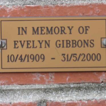 GIBBONS Evelyn 1909-2000
