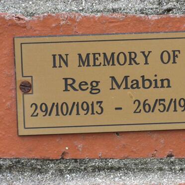 MABIN Reg 1913-1992