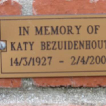BEZUIDENHOUT Katy 1927-2001