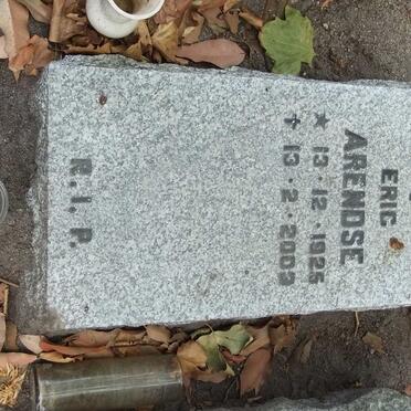 ARENDSE Eric 1925-2003