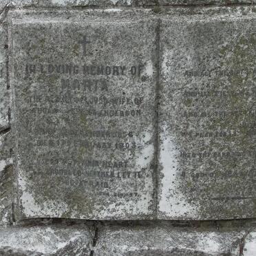 ANDERSON Maria 1856-1903