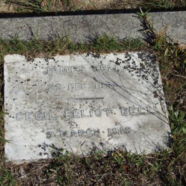 BELL James -1889 :: BELL Cecil Elliot -1915