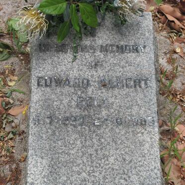 BELL Edward Albert 1920-1989