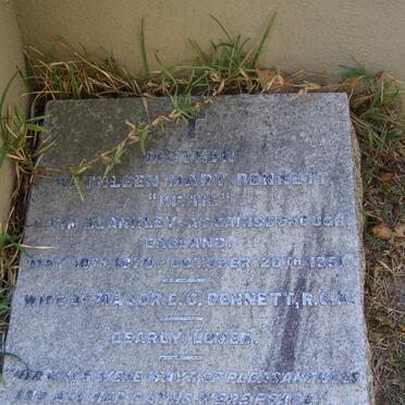 BENNETT Kathleen Mary 1870-1951