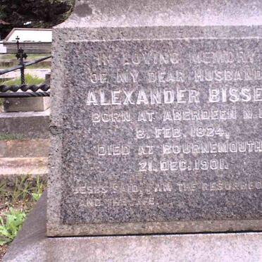 BISSET Alexander 1824-1901
