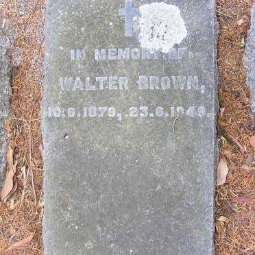 BROWN Walter 1879-1949