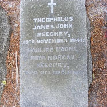 BEECHEY Theophilus James John -1941 :: BEECHEY Pauline Naomi Bird Morgan -1960