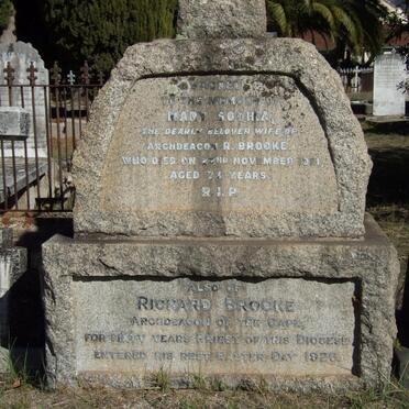 BROOKE Richard -1926 &amp; Sophia -1921