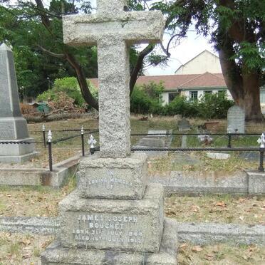 BOUCHET James Joseph 1844-1912 &amp; Elizabeth Johanna 1852-1919
