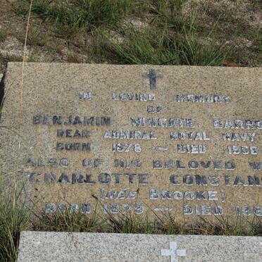 BARROW Benjamin, WINGATE 1878-1966 &amp; Charlotte Constance BROOKE 1879-1966