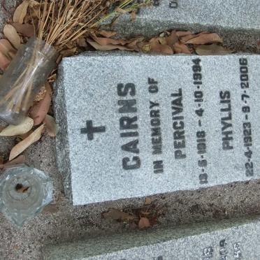 CAIRNS Percival 1918-1994 &amp; Phyllis 1923-2006