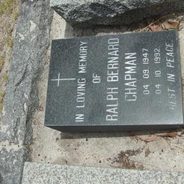 CHAPMAN Ralph Bernard 1947-1992