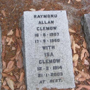 CLEMOW Raymond Allan 1907-1960 :: CLEMOW Isa 1914-2003