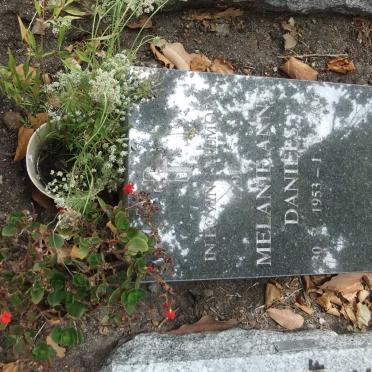 DANIELS Melanie Anne 1953-2006
