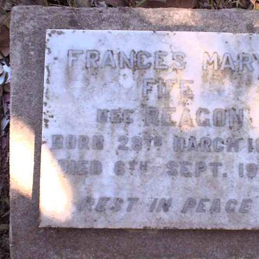 FIFE Frances Mary nee REAGON 1871-1951
