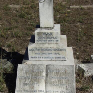 GOSLETT Arthur Richard -1938 &amp; Emma Ann Maple -1900 :: GOSLETT Margaret -1965