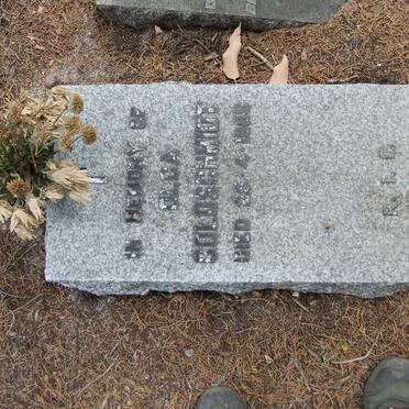 GOLDSCHMIDT Olga -1989