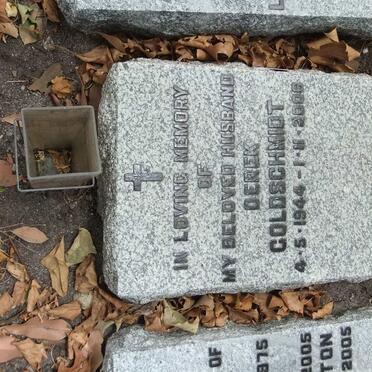 GOLDSCHMIDT Derek 1944-2006