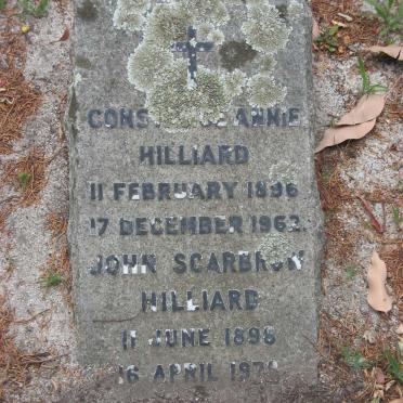 HILLARD John Scarbrow 1898-1978 :: HILLARD Constance Annie 1896-1962