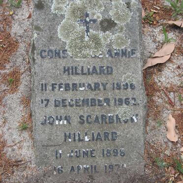 HILLARD John Scarbrow 1898-1978 :: HILLARD Constance Annie 1896-1962