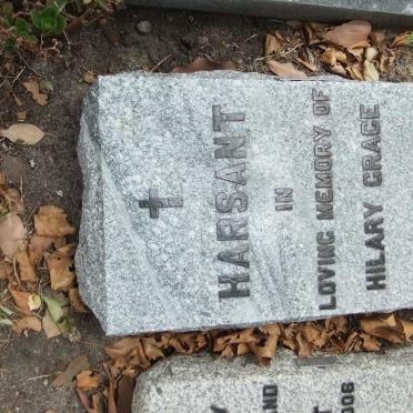 HARSANT Hilary Grace 1916-2006