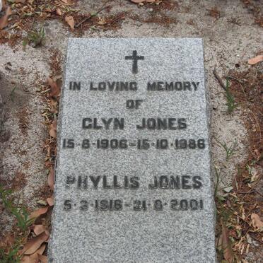 JONES Glyn 1906-1986 :: JONES Phyllis 1916-2001