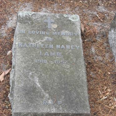 LAMB Kathleen Nancy 1910-1957