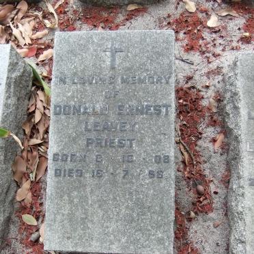 LEAVEY Donald Ernest 1908-1968