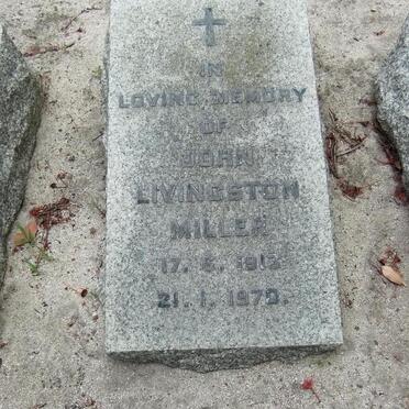 MILLER John Livingston 1913-1970