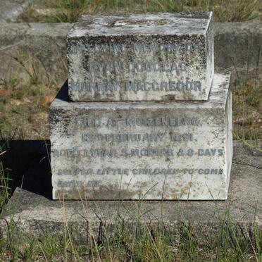 MacGREGOR Evan Douglas Murray  -1891