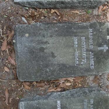 NOTCUTT Harold James 1898-1946