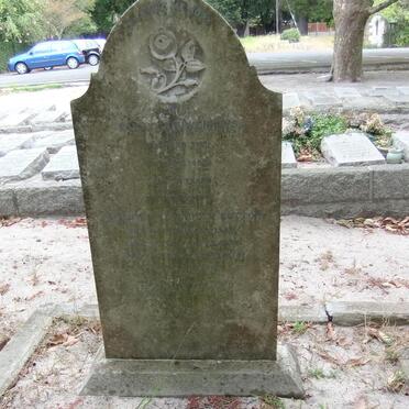 NIEUWENHUYS Fanny -189? :: COTTON Florence Elizabeth -1900